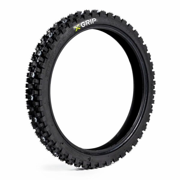 X-GRIP TOUGH GEAR-F 60/100-14 – Motocross & Enduro Vorderreifen für Kids & leichte Bikes